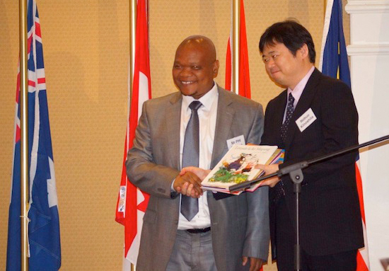 Hand-over of books Hand-over of books